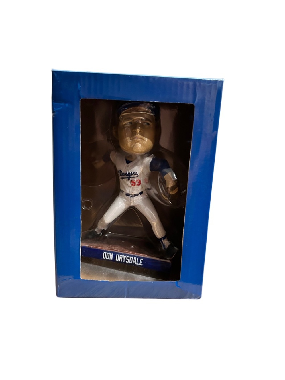 Los Angeles Dodgers Don Drysdale Bobblehead - Blue & White